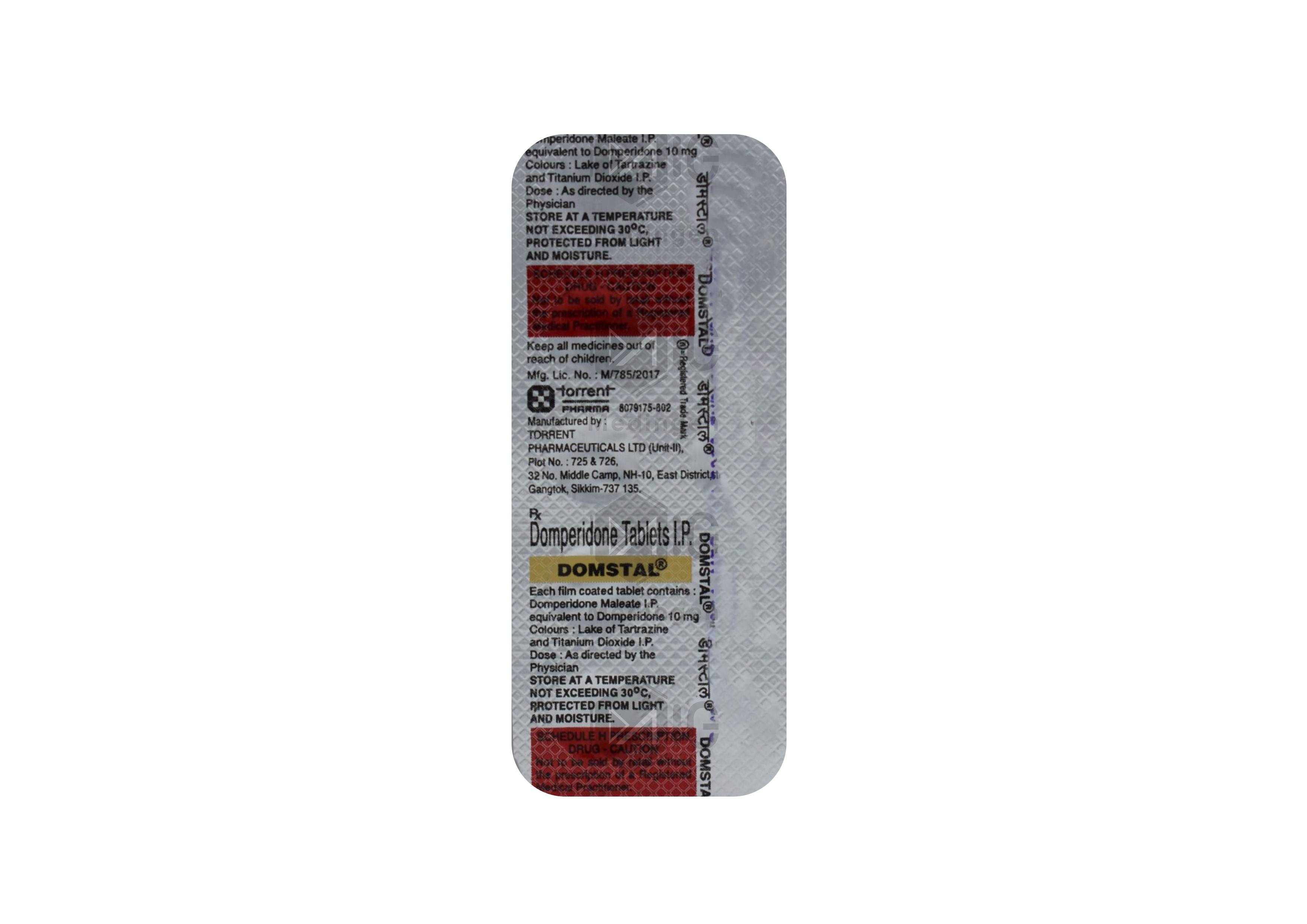 DOMSTAL 10MG